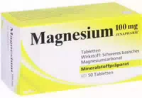 Magnesium 100 mg Jenapharm Tabletten 50 st Tabletten
