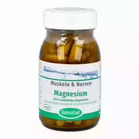 Magnesium 100% Natürlich Kapseln 100 st Kapseln