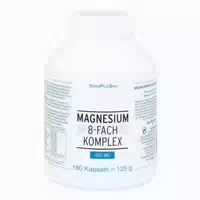 Magnesium 8 Fach Komplex 400 mg 180 st Kapseln
