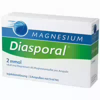 Magnesium Diasporal 2 Mmol Injektionslösung 5x5 ml