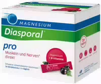 Magnesium Diasporal Pro Muskeln und Nerven Direkt Direktgranulat 30 Sticks