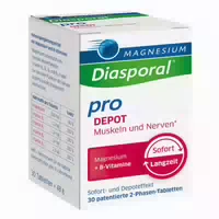 Magnesium Diasporal Pro Depot Patentierte 2 Phasen Tabletten