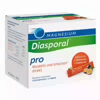 Magnesium Diasporal Pro Muskeln Knochen Direkt 30 St Granulat