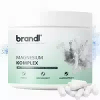 Brandl Magnesium Kapseln Hochdosiert | Premium Magnesium Komplex | Unabhängig Laborgeprüft 180 st