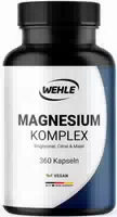 Magnesium Komplex Hochdosiert 360 Kapseln 120 Tage Vorrat Wehle Sports