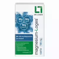 Magnesium Loges Vario 100mg 120 st Kapseln