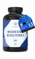 Magnesium Testsieger Magnesium Bisglycinat Glycinat 360 Kapseln = 4 Monate True Nature