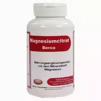Magnesiumcitrat Berco Kapseln 120 st Kapseln