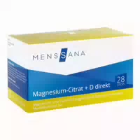Magnesiumcitrat D Direkt Menssana Pulver 60 St