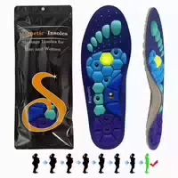 Cool I Magnetische Akupressur,einlegesohlen, Fußreflexzonen,massage für Alltag und Freizeit