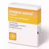 Magno Sanol 150,8 mg Magnesium Hartkapseln