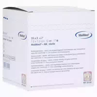 Maimed Mullkompressen Steril 12 Lagig 25 X 2 Stück 7,5 cm X 7,5 cm 25x2 st