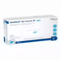 Myclean Ni Touch Blue Pf Handschuhe Nitril Unsteril Größe M
