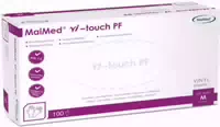 Myclean Ni Touch Blue Pf Handschuhe Nitril Unsteril Größe m