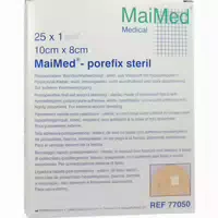 Maimed Porefix Steril 8x10 cm 25x1 st