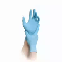 Maimed Solution100 Blue Gr Xxl,unsteril, Puderfrei