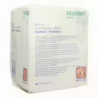 Maimed Vk Stoma Vlieskompressen 10 X 10 Cm, 4 Fach, 40 g M², Unsteril 100 st