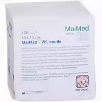 Maimed Vlieskompressen 10 X 10 cm 6 Fach Steril