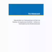 Rekonstruktion Von Pulmonalarterien Mit Patch Bei 1 St