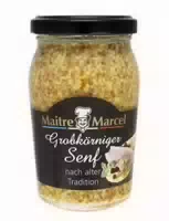 Maitre Marcel Grobkörniger Senf nach Alter Tradition