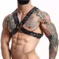 Malebasics Dngeon Brustgeschirr Mit Ketten Im Kreuzdesign