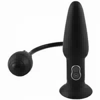 Malesation Aufblasbarer Analplug Mit Vibrator 17 Cm