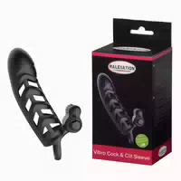 Malesation Vibro Cock & Clit Sleeve 1 St