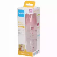 Mam Babyflasche Easy Active, Grau, Ab 4 Monaten