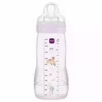 Mam Easy Active Babyflasche 6 Monate und Älter Sehr Schneller Nahrungsfluss Farbe : Grün