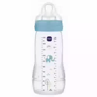 Mam Easy Active Babyflasche 6 Monate und Älter Sehr Schneller Nahrungsfluss Farbe : Sand