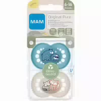 Mam Original Pure Silikonschnuller 6 16 Monate Farbe Motiv Nicht Wählbar