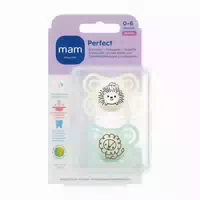 Mam Perfect Silikonschnuller 0 6 Monate, Unisex Farbe