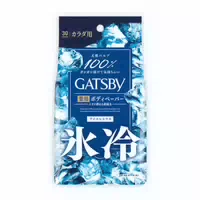 Mandom Gatsby Powder Deodorant Body Wipes 10 Blätter Ice Citrus