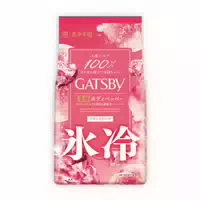 Mandom Gatsby Powder Deodorant Body Wipes 10 Blätter Ice Citrus