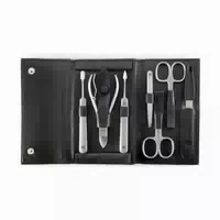 Maneped Nagelpflegeset 7 Teilig Rindsleder Etui