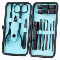 Maniküre Pediküre Set 12 Teilig Edelstahl Nagelset Nagelpfle 1 st