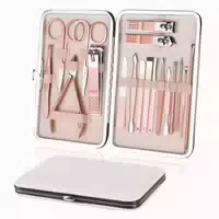 Maniküre Pediküre Set Edelstahl Nagelknipser Nagelhautentfer 1 st