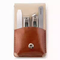 Maniküre Set mit Tragbarem Etui für Nagelknipser Geschenks 1 st