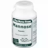 Mannose 500 mg Vegetarische Kapseln 90 st