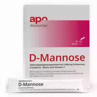 D Mannose Sticks 2000 Mg Von Apodiscounter