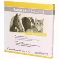 Manukasan Patches für Tiere 10 cm X 10 cm