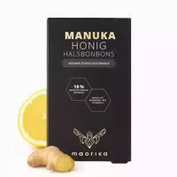 Manuka Halsbonbons Ingwer Zitrus