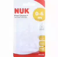 Nuk First Choice Trinksauger Silikon Größe 1 S
