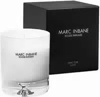 Marc Inbane Bougie Parfumée Tabac Cuir Weiß