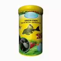 Aquaris Aquarium Fischfutter Für Welse Green Chips 125 G 125 G