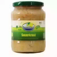 Sauerkraut im Glas