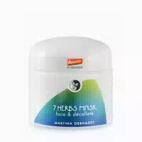 Martina Gebhardt 7 Herbs Mask Face And Décolleté