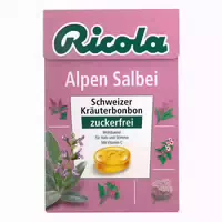 Ricola Alpen Salbei Schweizer Kräuterbonbon Zuckerfrei 50 G Bonbons
