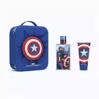 Marvel Captain America Eau De Toilette Spray 100ml Set 3 Artikel 0,1 L