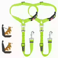 Slowton Hundegurt Auto 2 in 1 Anschnallgurt Kopfstützen Rück 1 st